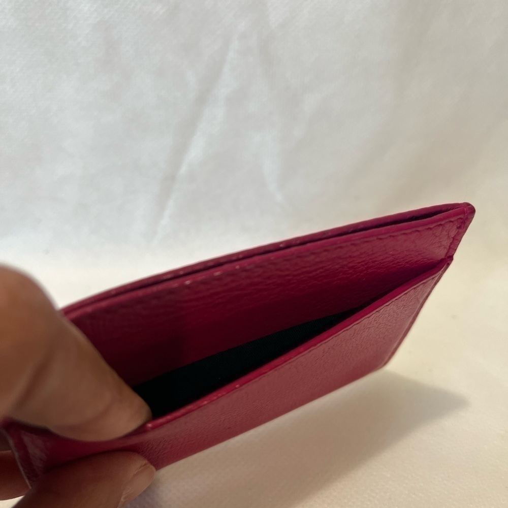 YSL LOGO CARD WALLET - Picture 5 of 9